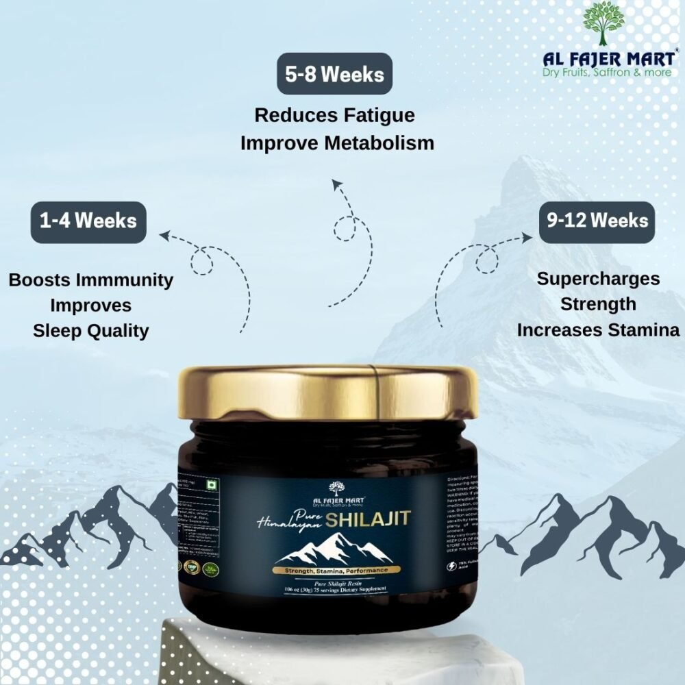 Pure Himalayan Shilajit by Al Fajer Mart - Natural Stamina Booster