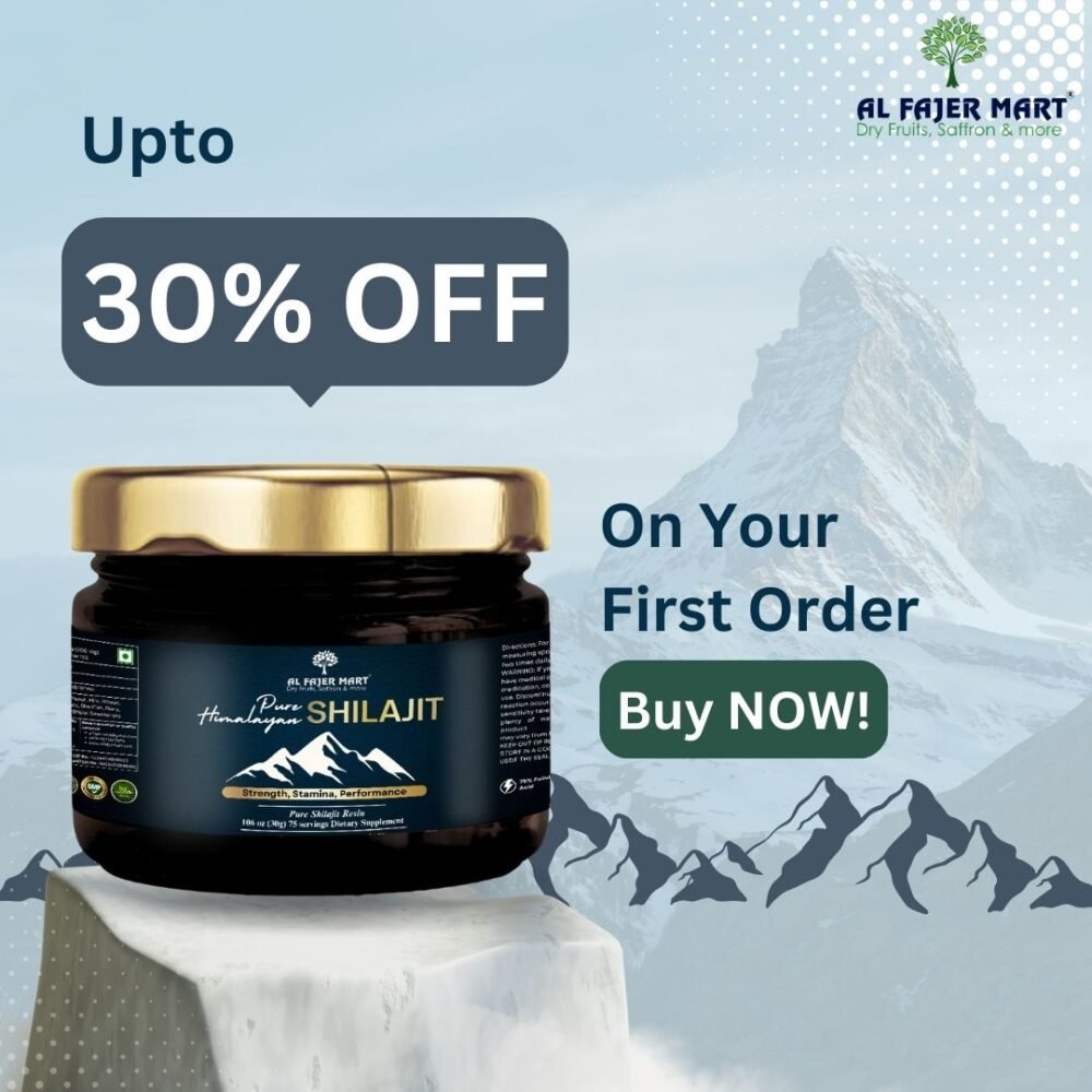 Pure Himalayan Shilajit by Al Fajer Mart - Natural Stamina Booster