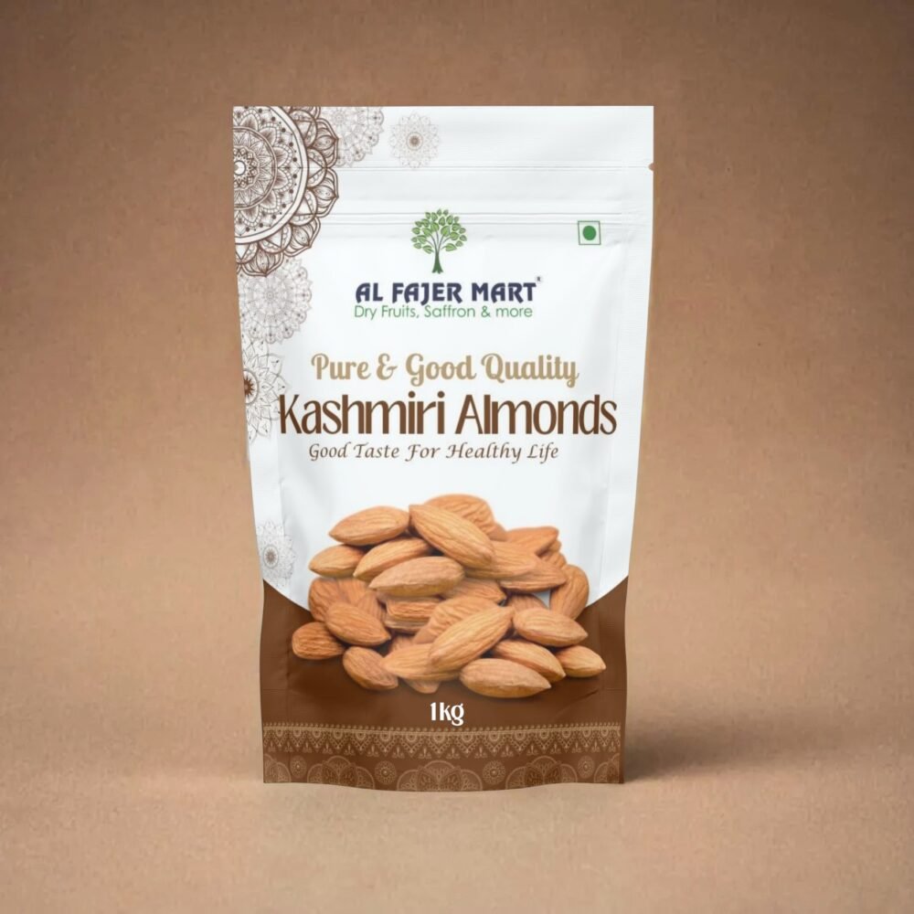 pure kashmiri almond1kg Al Fajer Mart