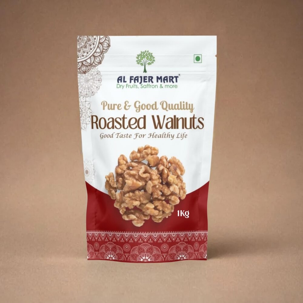 Pure Himalayan Kashmiri walnuts from Al Fajer Mart, rich in nutrients and health benefits.